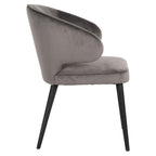 Chaise de salle à manger Indigo stone velvet