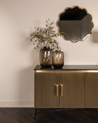 Vase Elora brown small