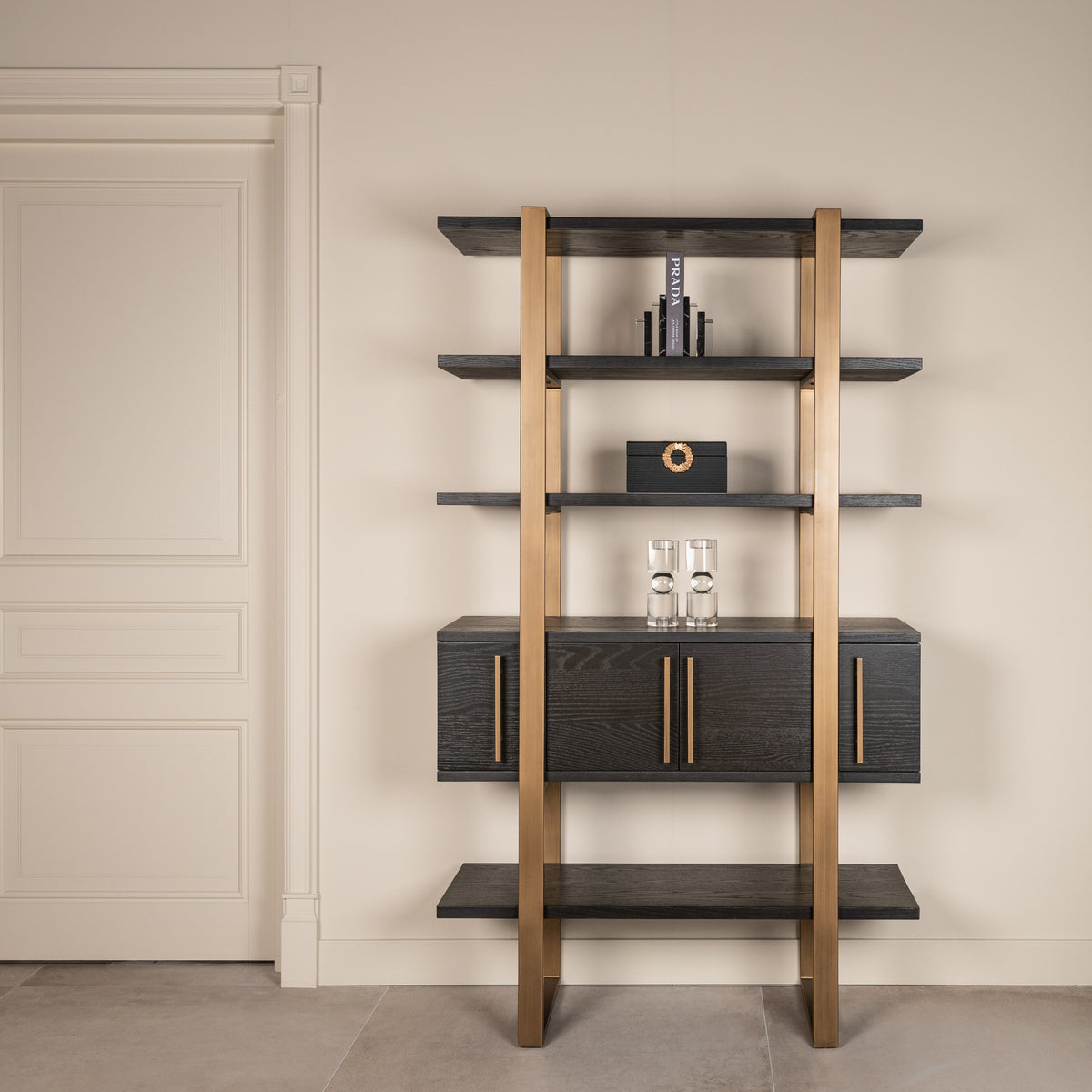 Vitrine Cambon dark coffee
