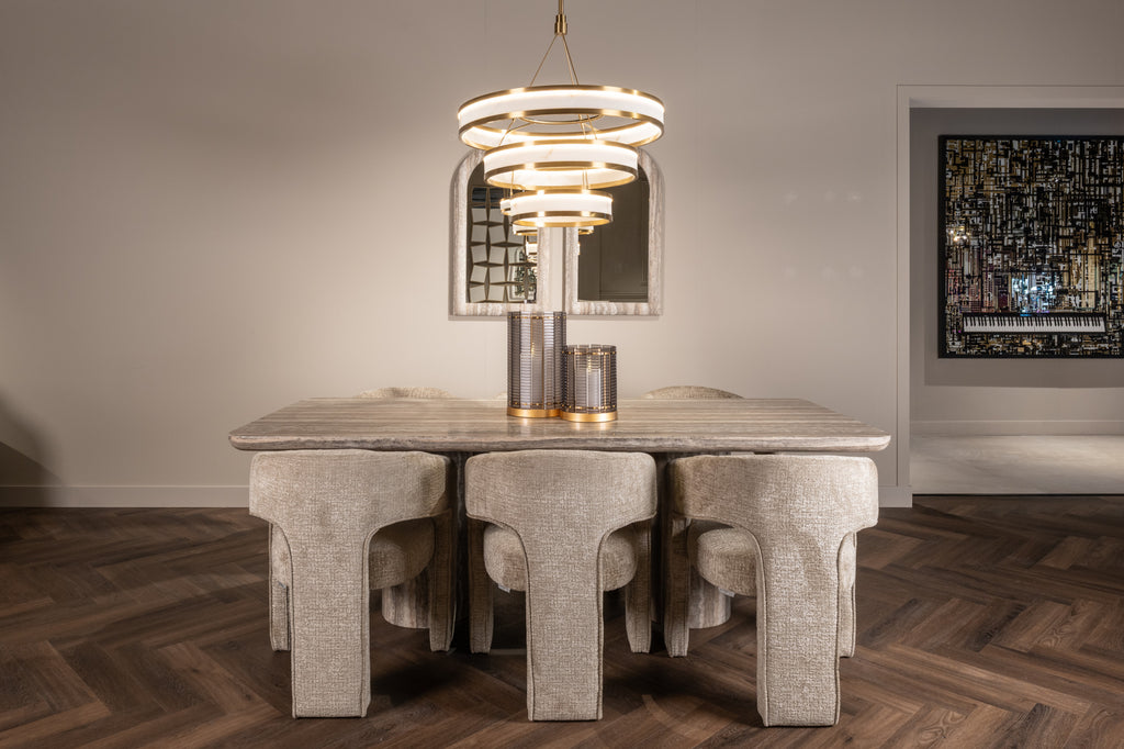 Table à manger Dulce grey 225 (denizly)