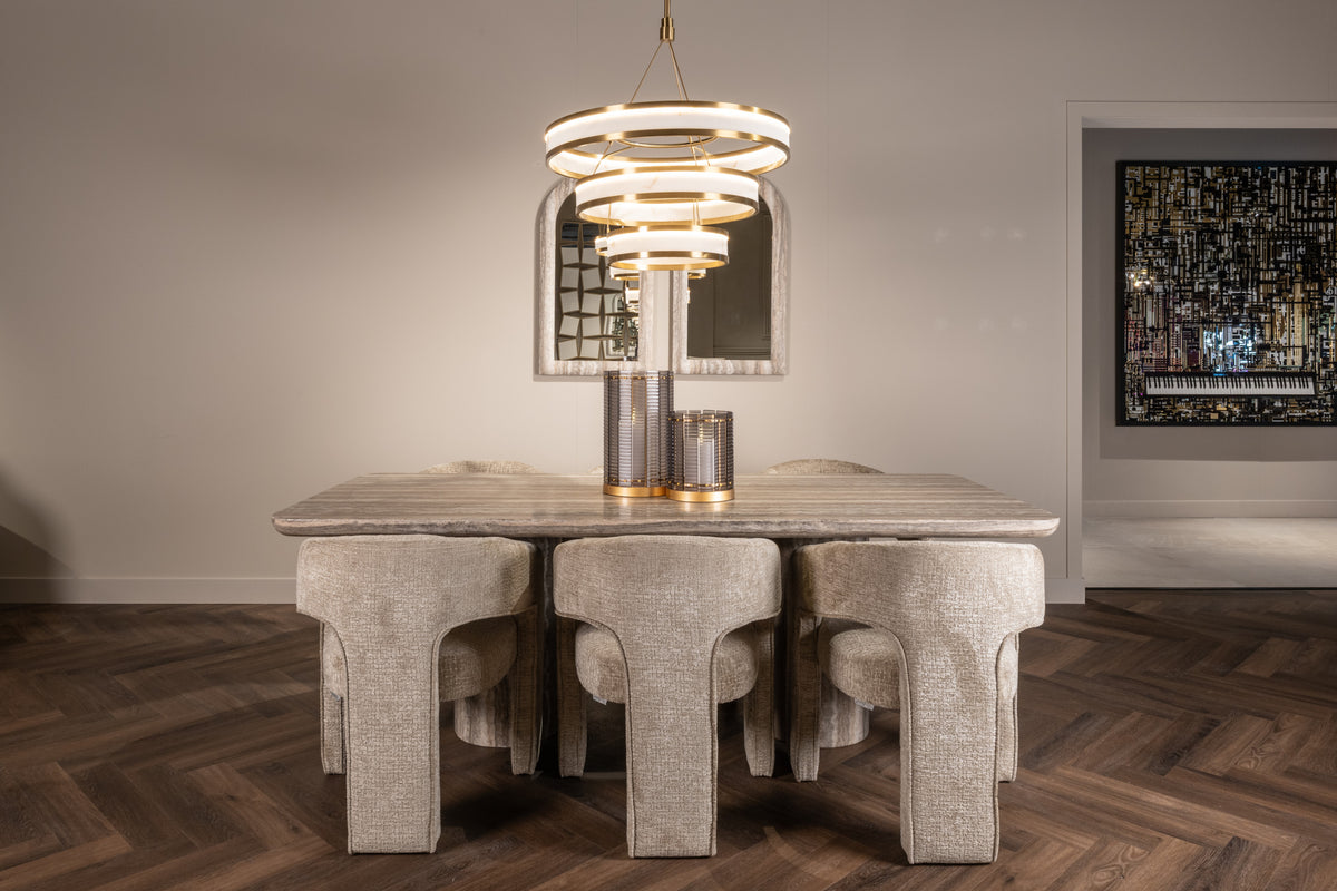 Table à manger Dulce grey 225 (denizly)