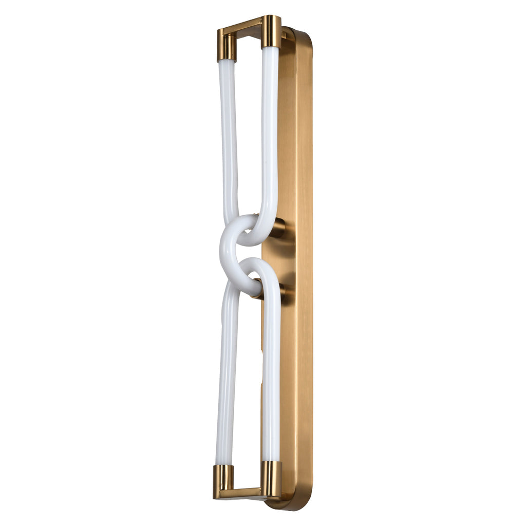 Applique murale Lysa brushed gold