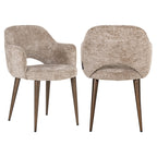 Chaise de salle à manger Delphina lovely nature fire retardant