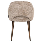 Chaise de salle à manger Delphina lovely nature fire retardant