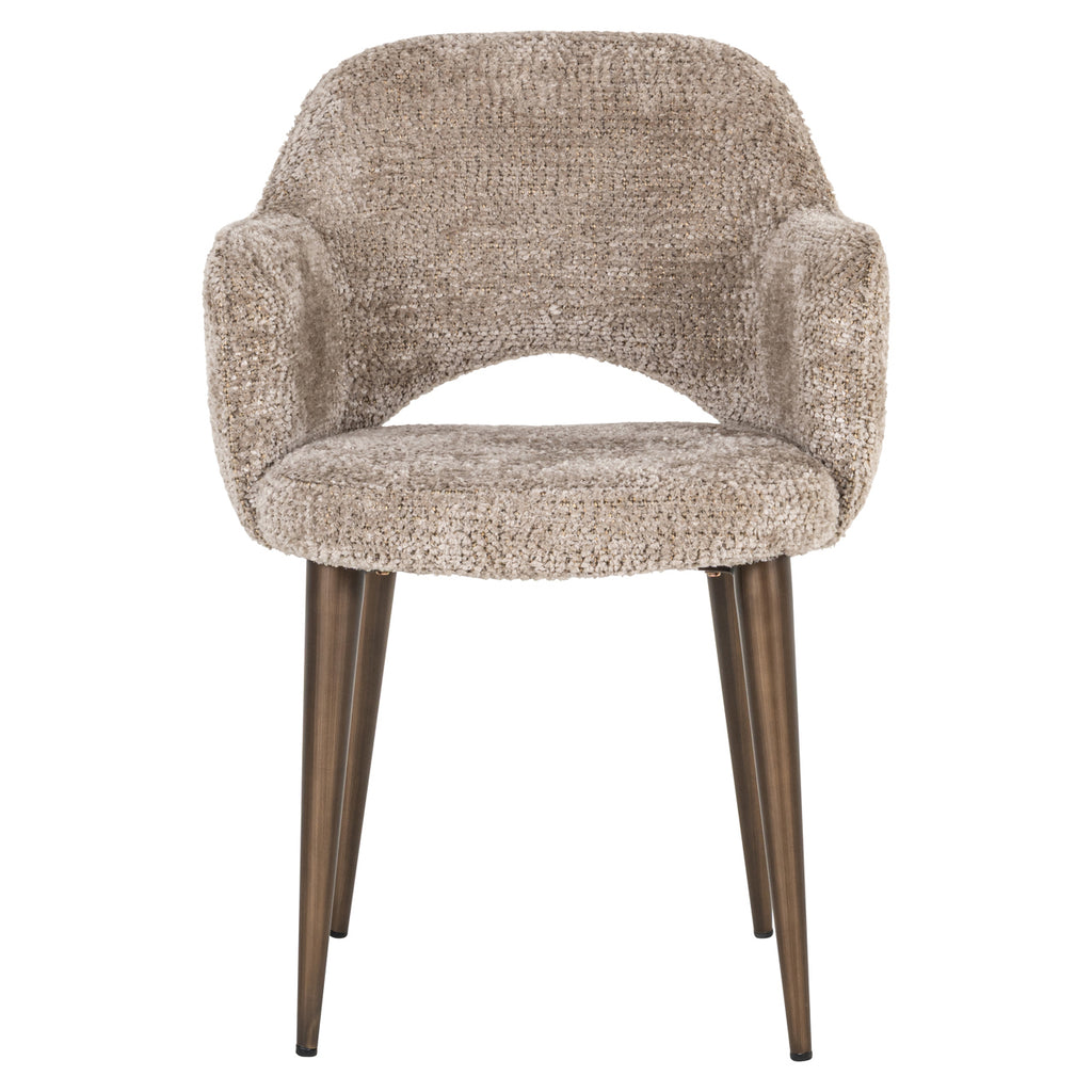 Chaise de salle à manger Delphina lovely nature fire retardant