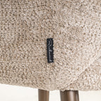 Chaise de salle à manger Delphina lovely nature fire retardant