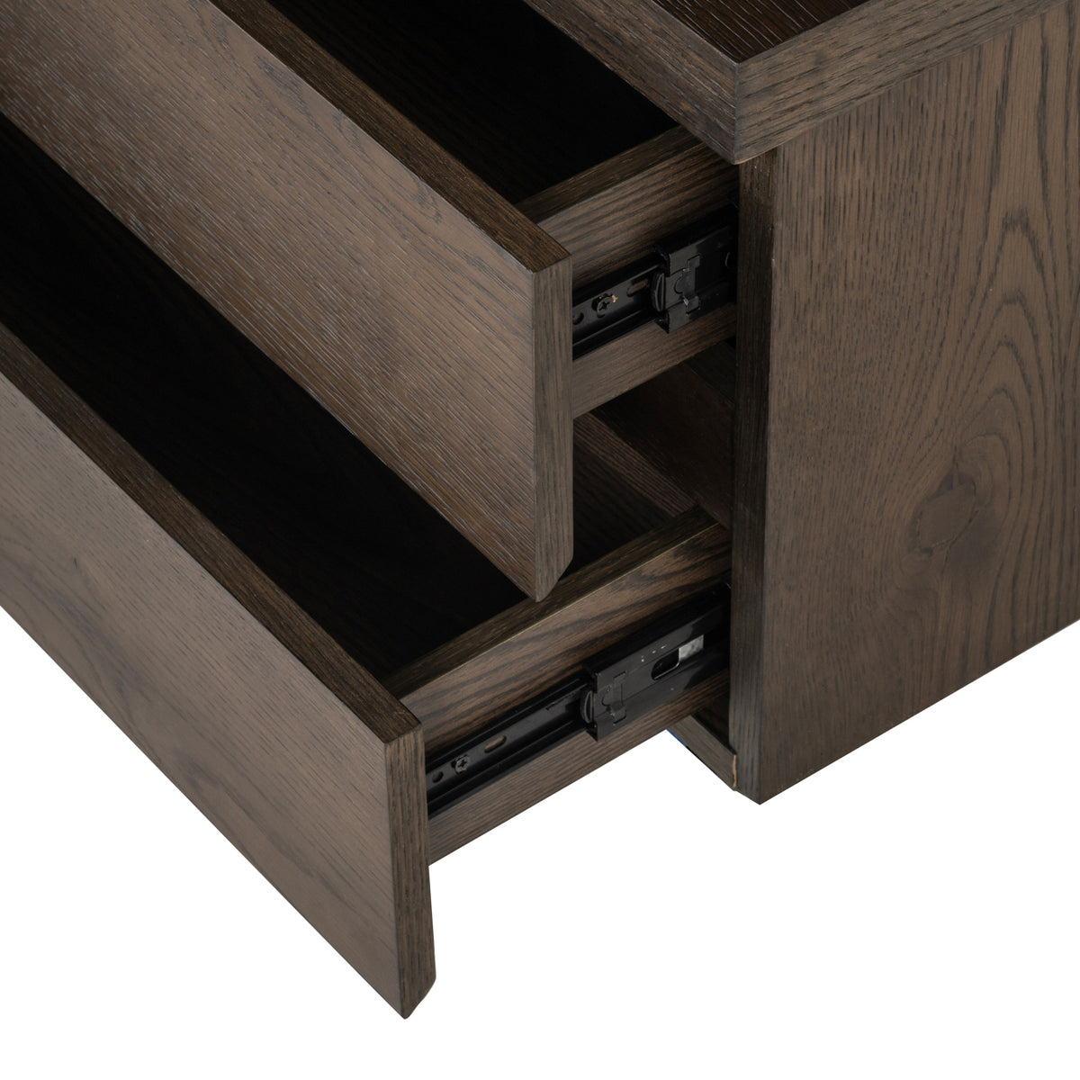 Meuble TV Lachance brown 3-doors 2-drawers
