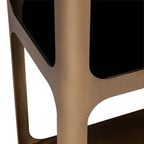 Vitrine Claridge gold antique
