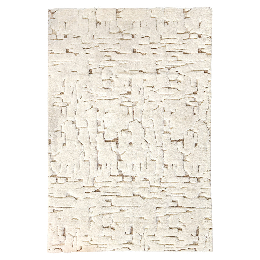 Tapis Mehran white 200x300