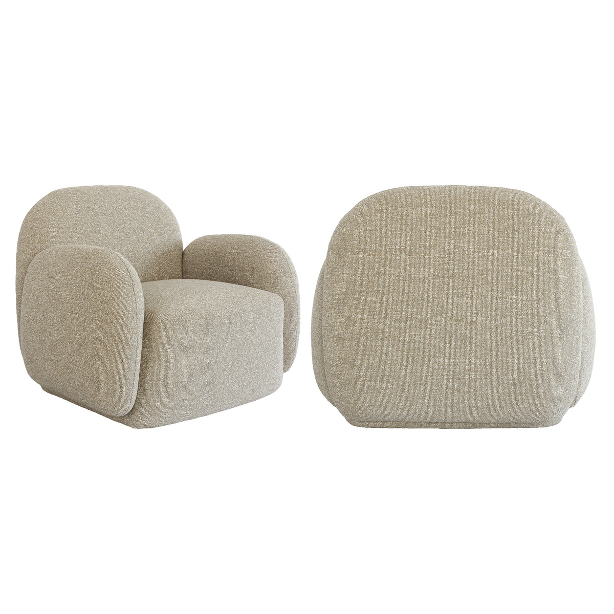 Fauteuil lounge Roxy lodge beige