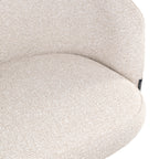 Tabouret de bar Nikki biscotti swivel fire retardant