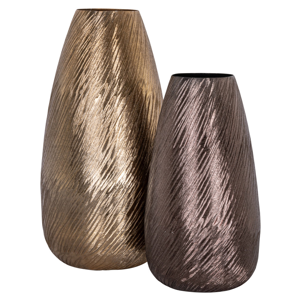 Vase Riza gold