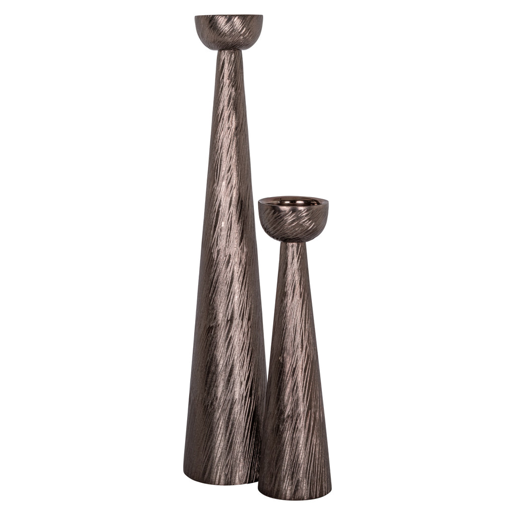 Porte-bougie Saphira smoke large