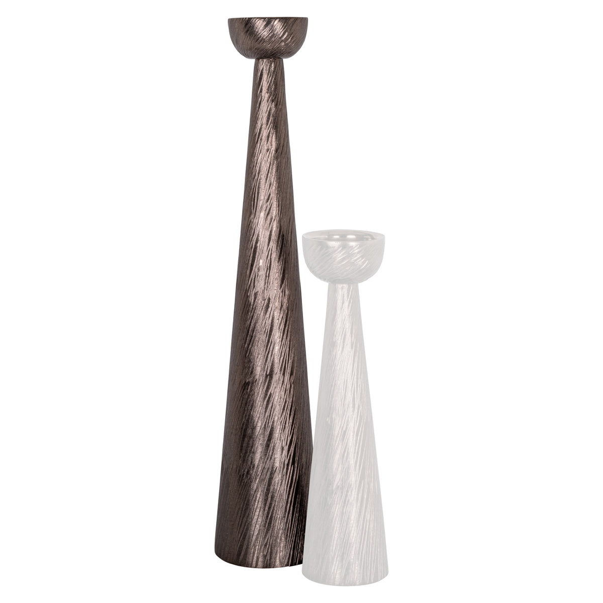 Porte-bougie Saphira smoke large