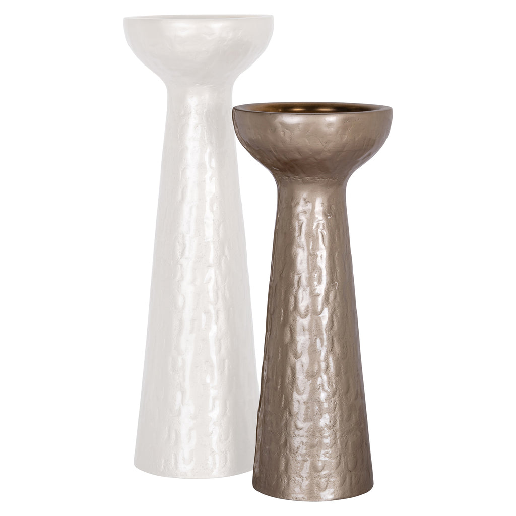 Porte-bougie Juana beige small