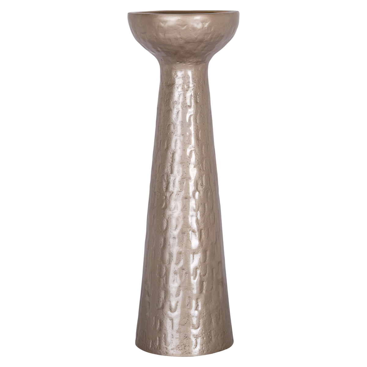 Porte-bougie Juana beige large