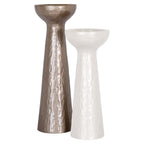 Porte-bougie Juana beige large