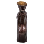 Vase Suen dark brown large