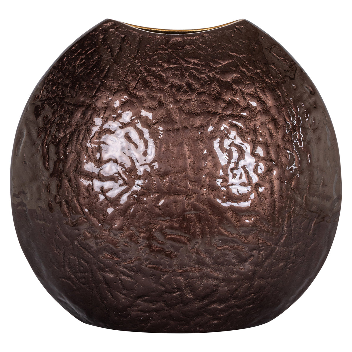 Vase Jony dark brown
