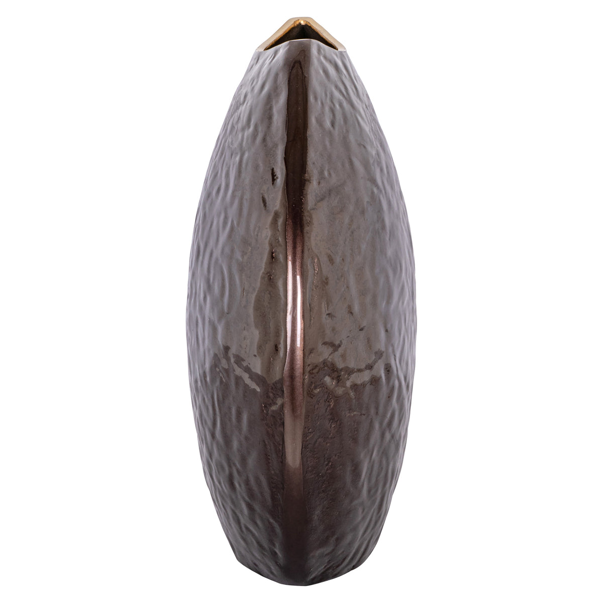 Vase Jony dark brown