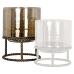 Lampe ouragan Ropia brass antique large