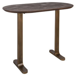 Table de bar Revelin dark brown