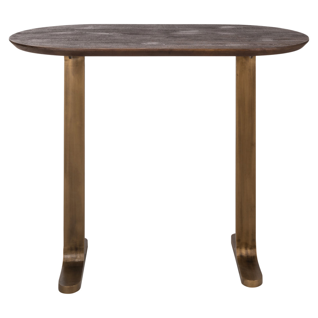 Table de bar Revelin dark brown