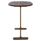 Table de bar Revelin dark brown