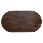 Table de bar Revelin dark brown