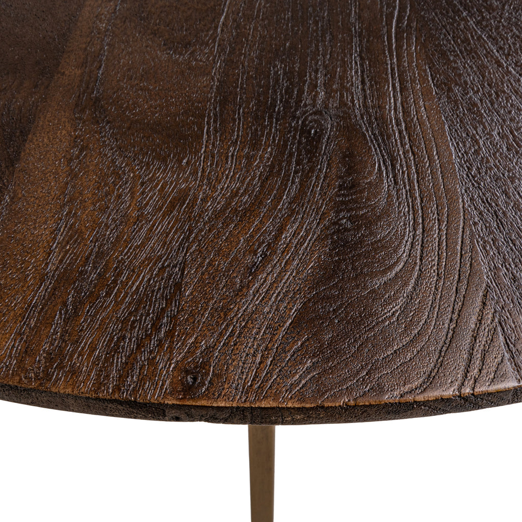 Table de bar Revelin dark brown