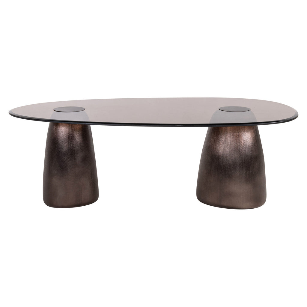 Table basse Hayden bronze oval