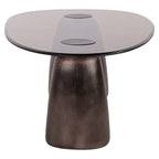 Table basse Hayden bronze oval