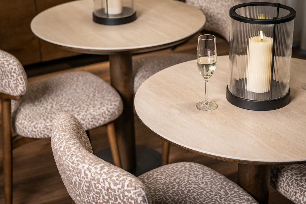 Table bistro Ritz brown 75Ø