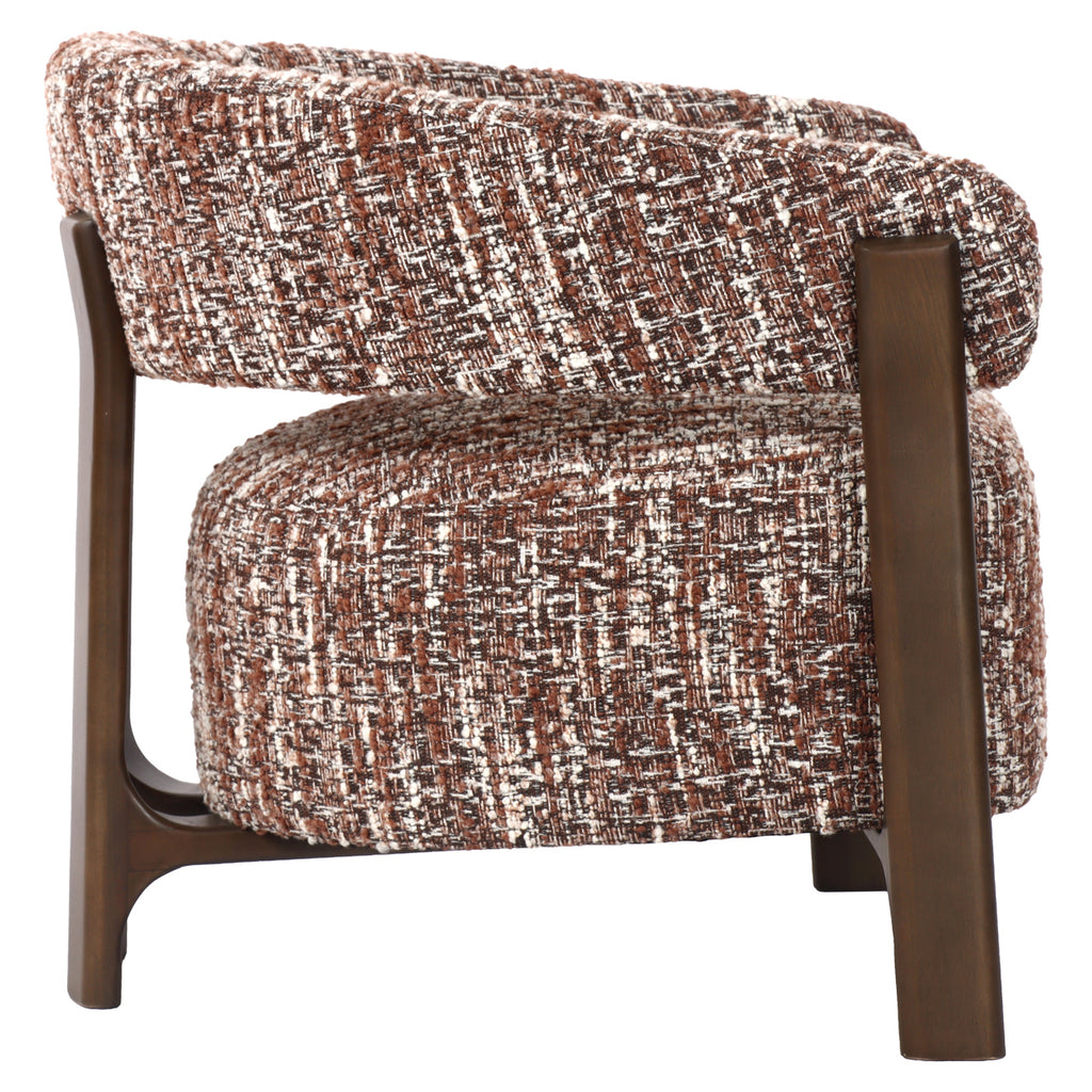 Fauteuil lounge Dalara hazel
