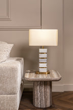 Table d'appoint Dulce grey (denizly)
