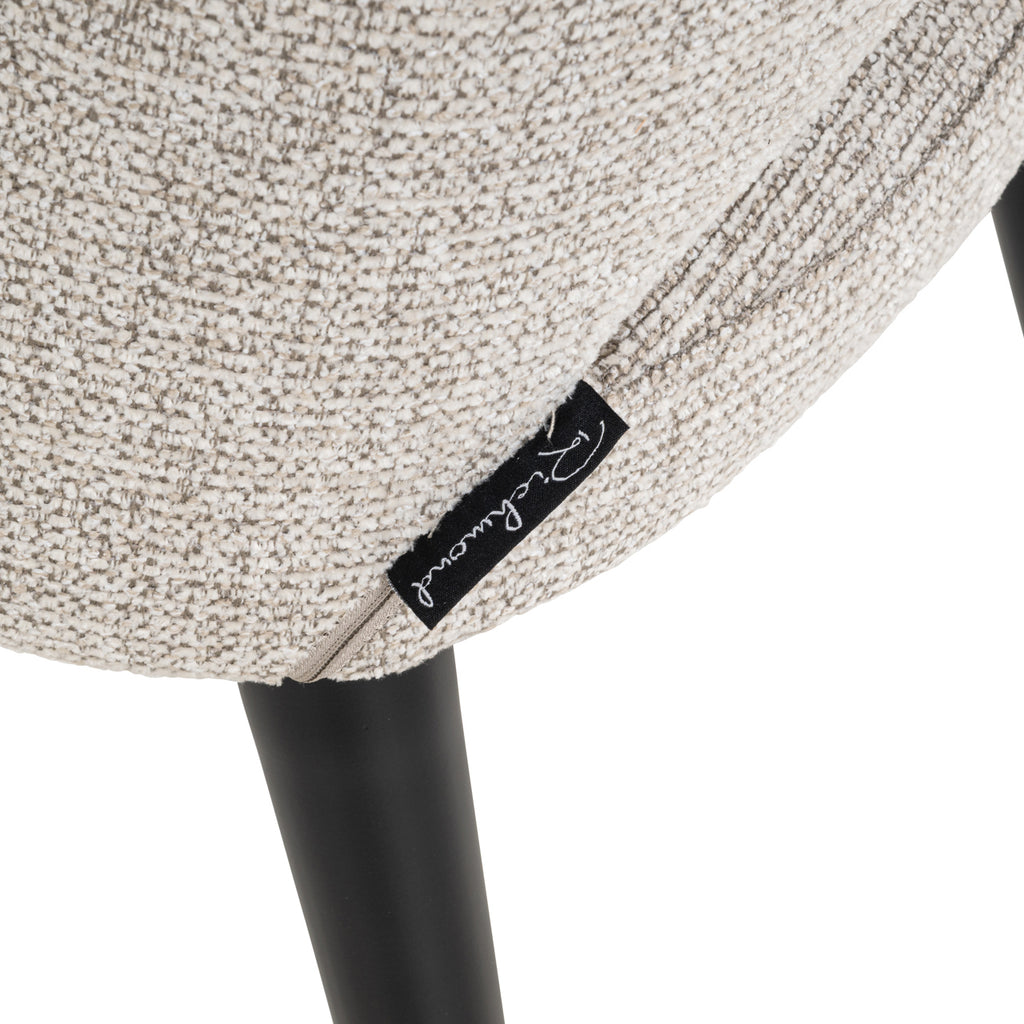 Chaise de salle à manger Tabitha natural fancy fire retardant (Set of 2)