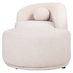 Canapé Emma cream fancy chaise longue
