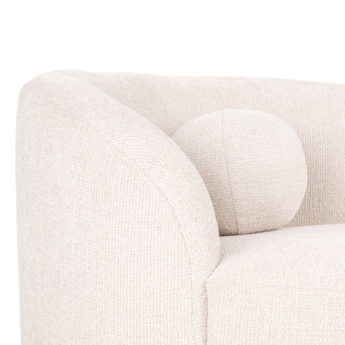 Canapé Emma cream fancy chaise longue