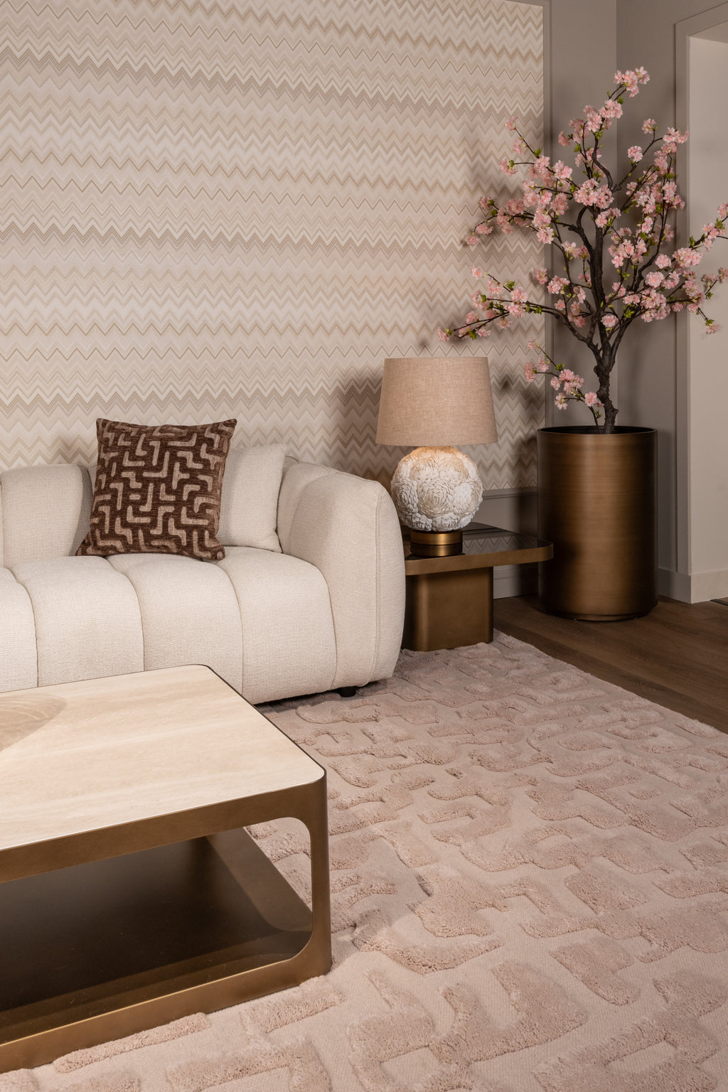 Table basse Claridge beige