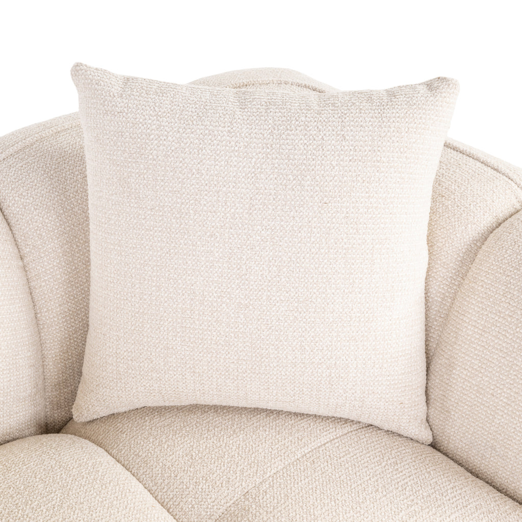 Fauteuil lounge Jezebel cream fancy