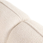 Fauteuil lounge Jezebel cream fancy