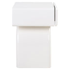 Table de chevet Bennet coconut milk 1-drawer