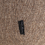 Chaise de salle à manger Aldo brown tweed swivel
