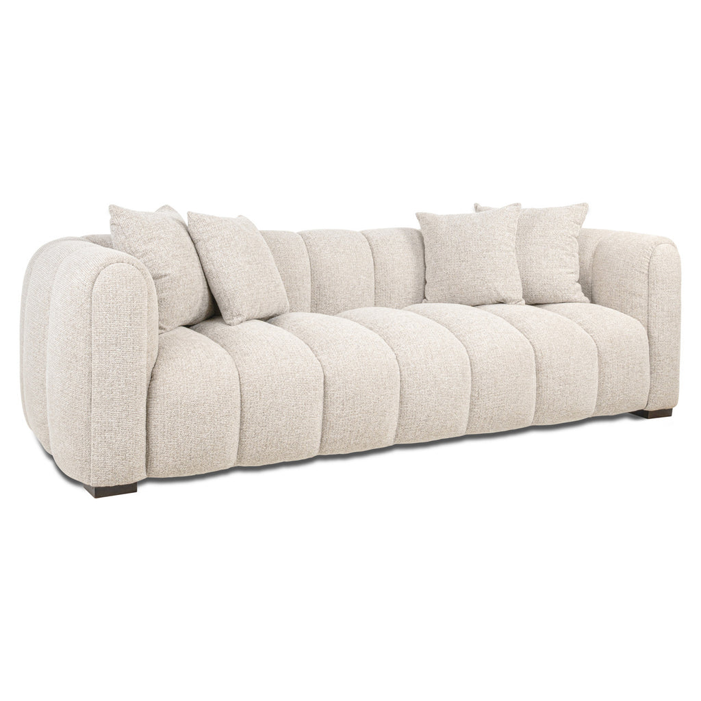 Canapé Novaro natural fancy 3-seater