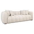 Canapé Novaro natural fancy 3-seater