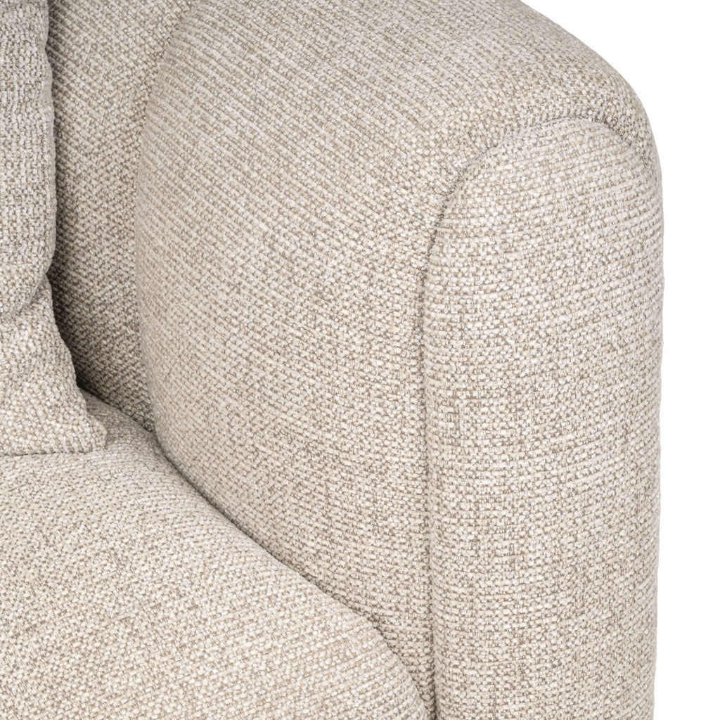 Canapé Novaro natural fancy 3-seater