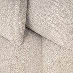 Canapé Novaro natural fancy 3-seater