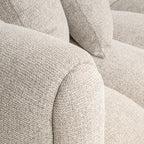 Canapé Novaro natural fancy 3-seater