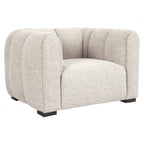 Fauteuil lounge Novaro natural fancy