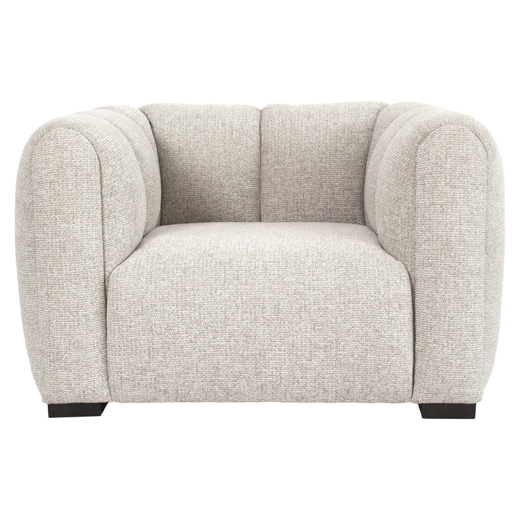 Fauteuil lounge Novaro natural fancy